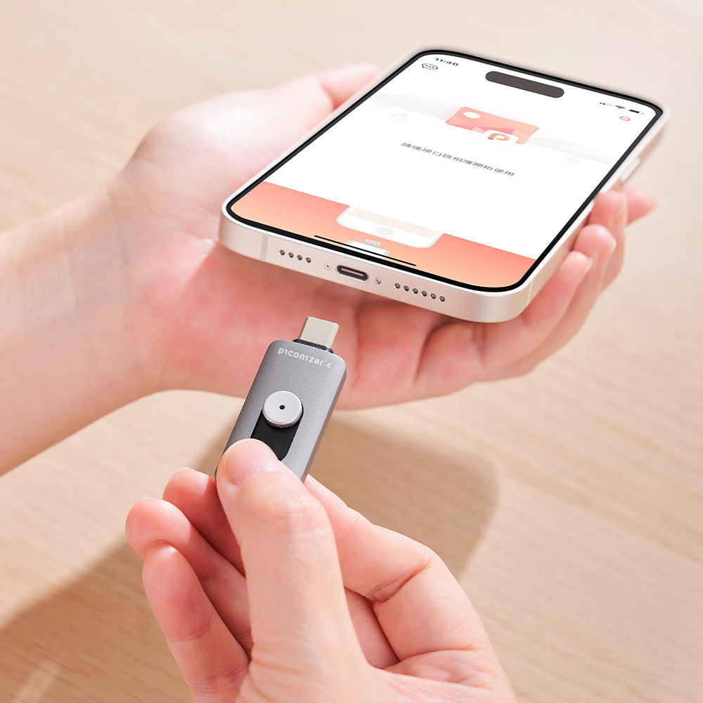 Maktar 口袋相簿四代 Piconizer4 128G 柔霧紫/玫瑰金/太空灰｜贈保護套＆轉接頭