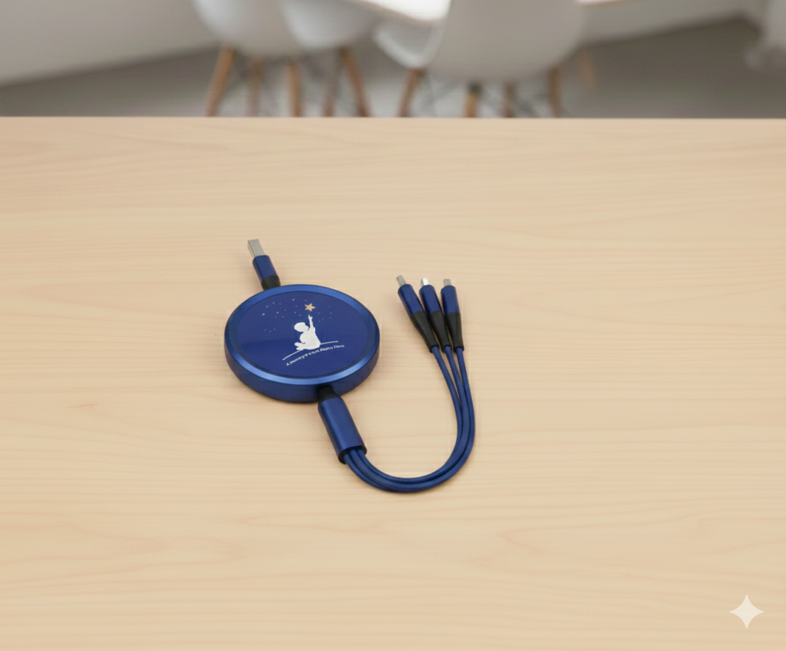 「星願之旅」三合一充電線