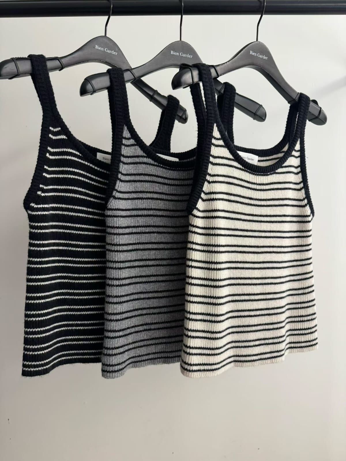 BG5334 毛毛橫間小背心