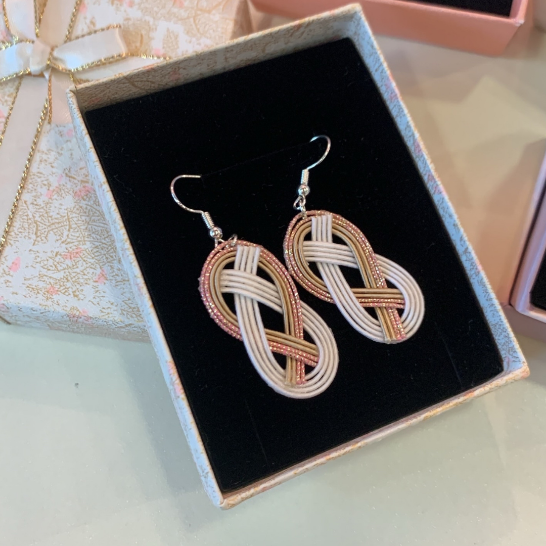 水引繩結系列 - 耳環