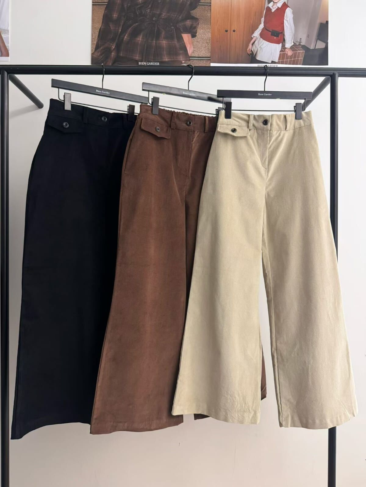 BG5339 後橡根小喇叭長褲