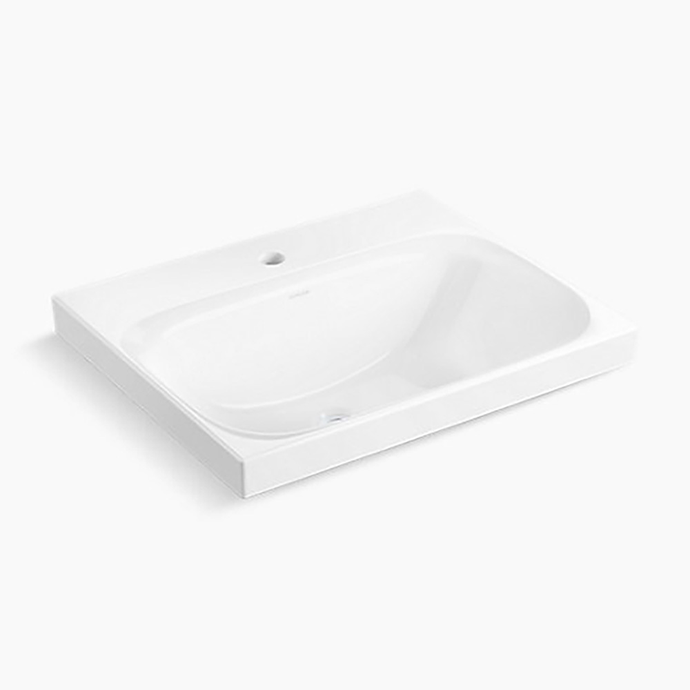 KOHLER Melius獨立盆(55cm) 白色K-36399T-1-0