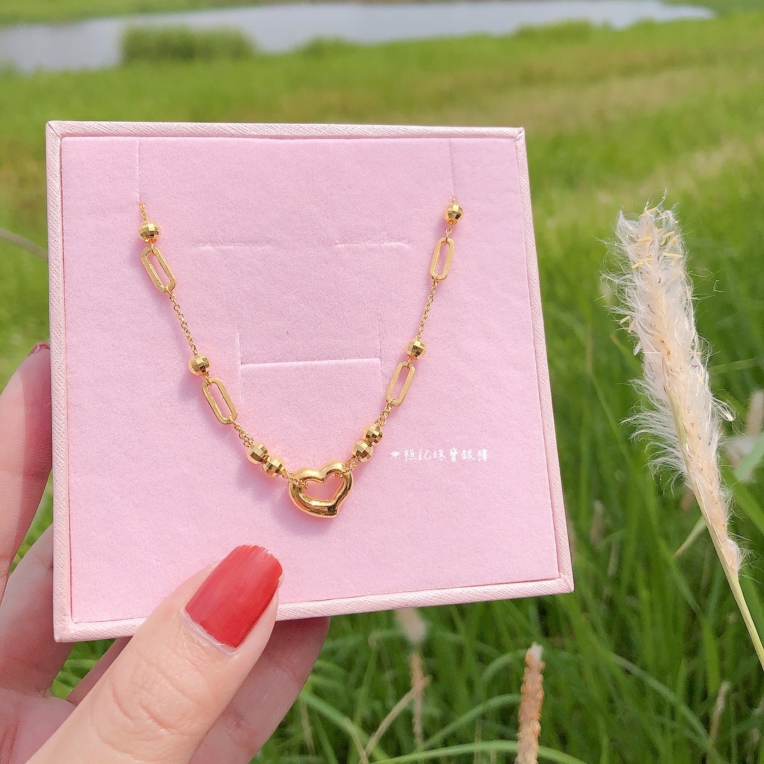 愛情點滴 黃金項鍊