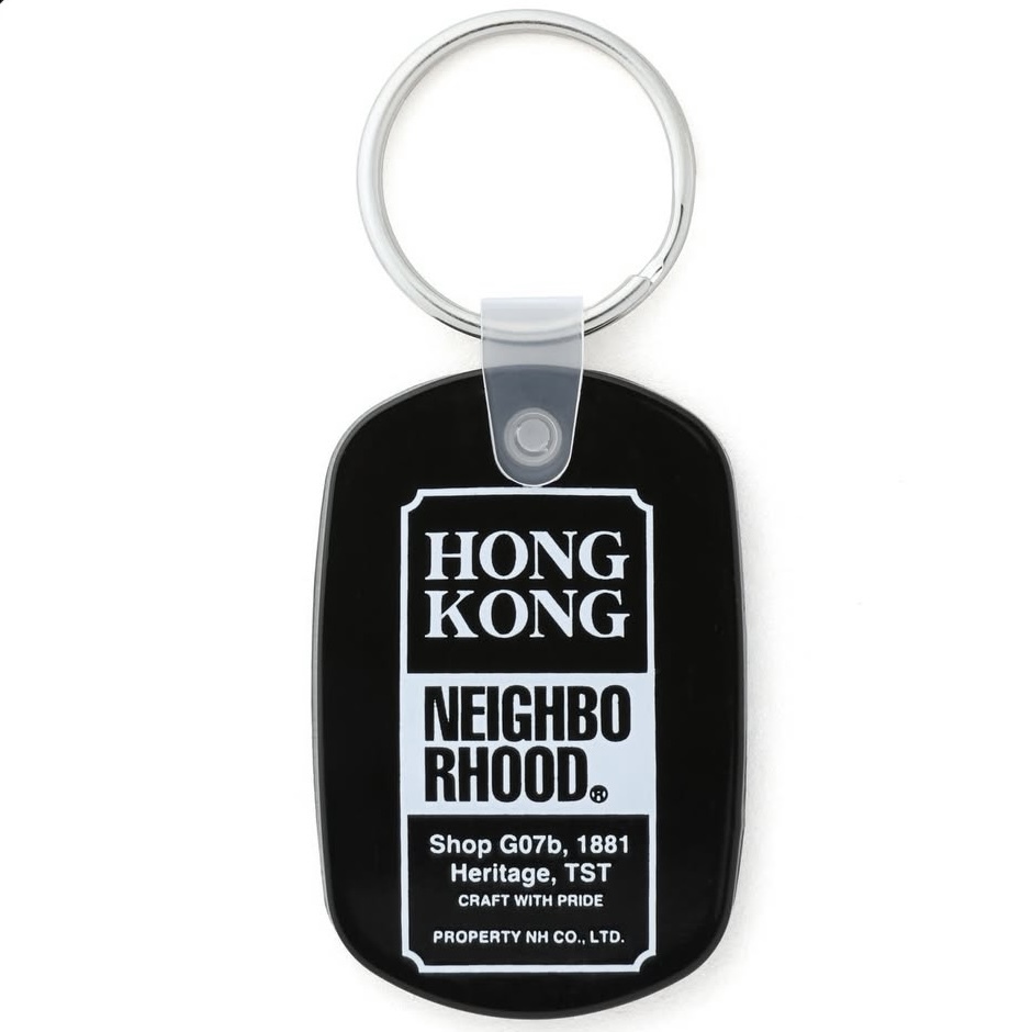 -(C017)-NEIGHBORHOOD HONG KONG 香港限定 橡膠 鑰匙圈-252MYNH-AC02S