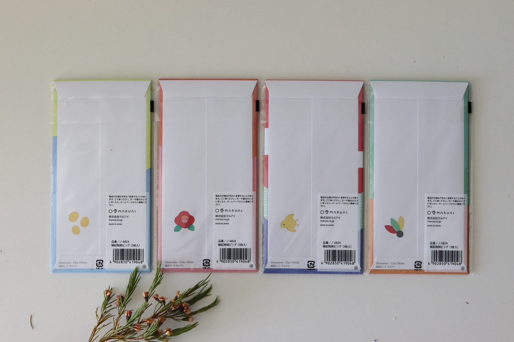 日本 Maruai 緣起物 紅包袋