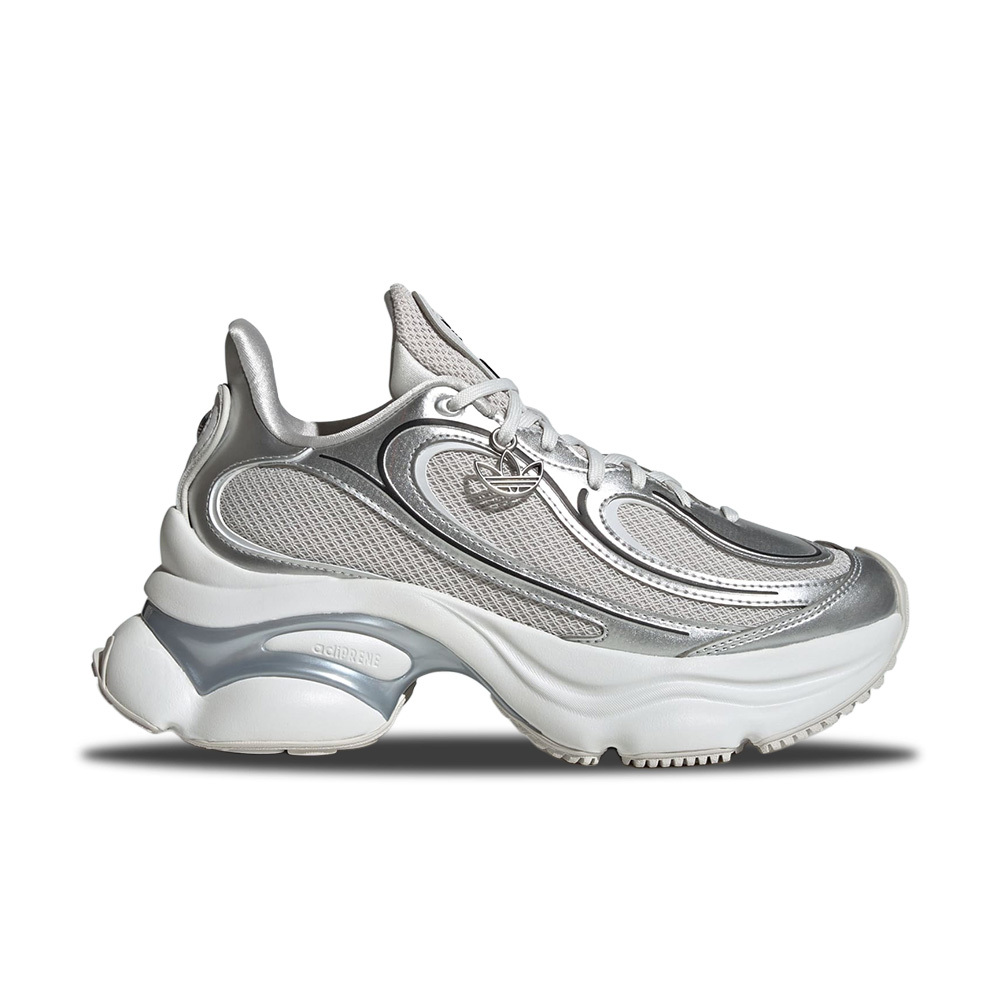 W Adidas Originals Ozvenuz 銀白 厚底  老爹鞋 女鞋 KI0557