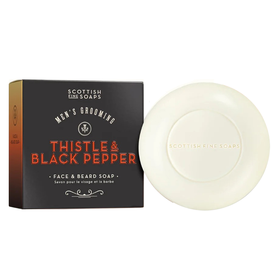 英國 Scottish Fine Soaps - 經典洗面皂 / 洗臉皂（洗臉＋清潔鬍鬚 二合一）