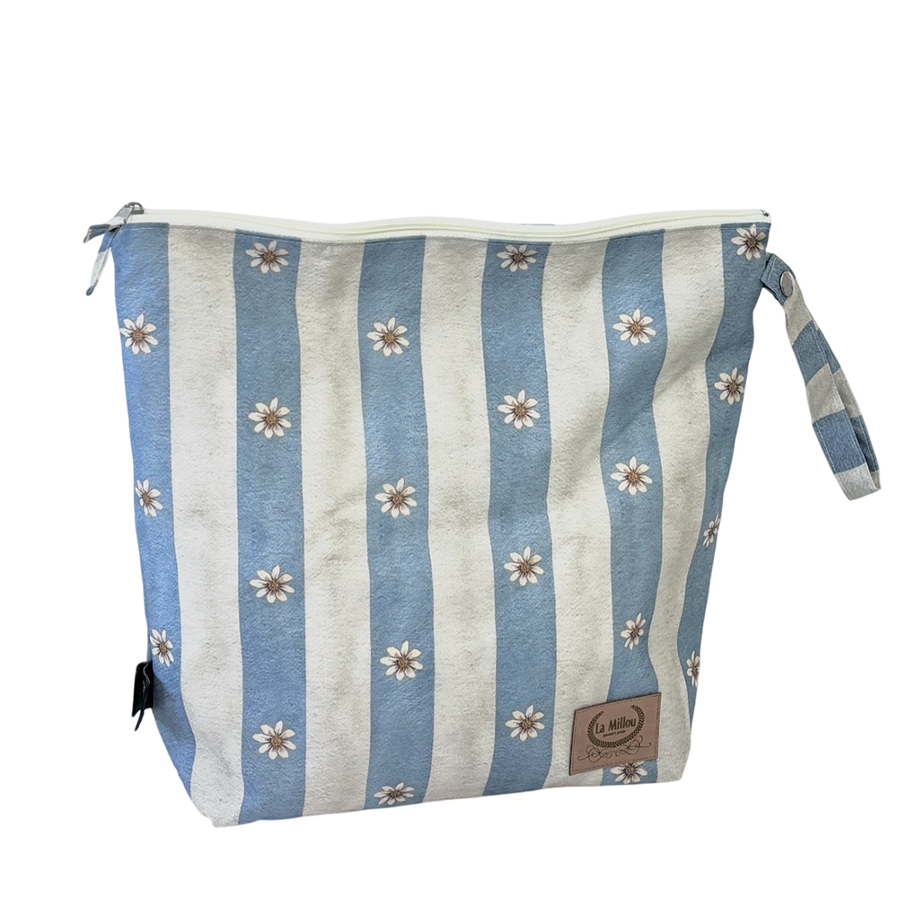 La Millou波蘭 尿布袋加大-方型28x32cm｜MAJA聯名款_小象飛行員