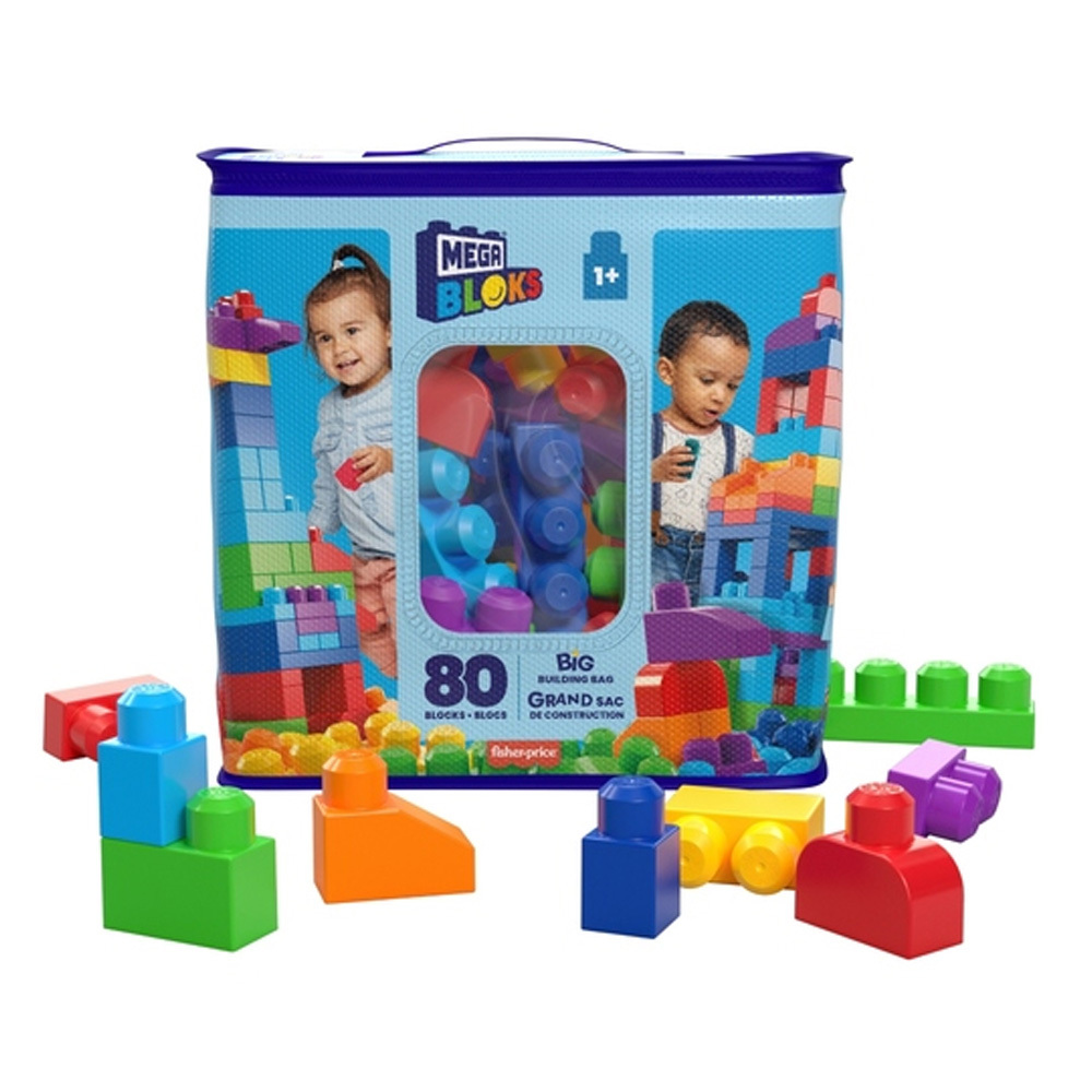 費雪美高80片積木袋(兩色可選)