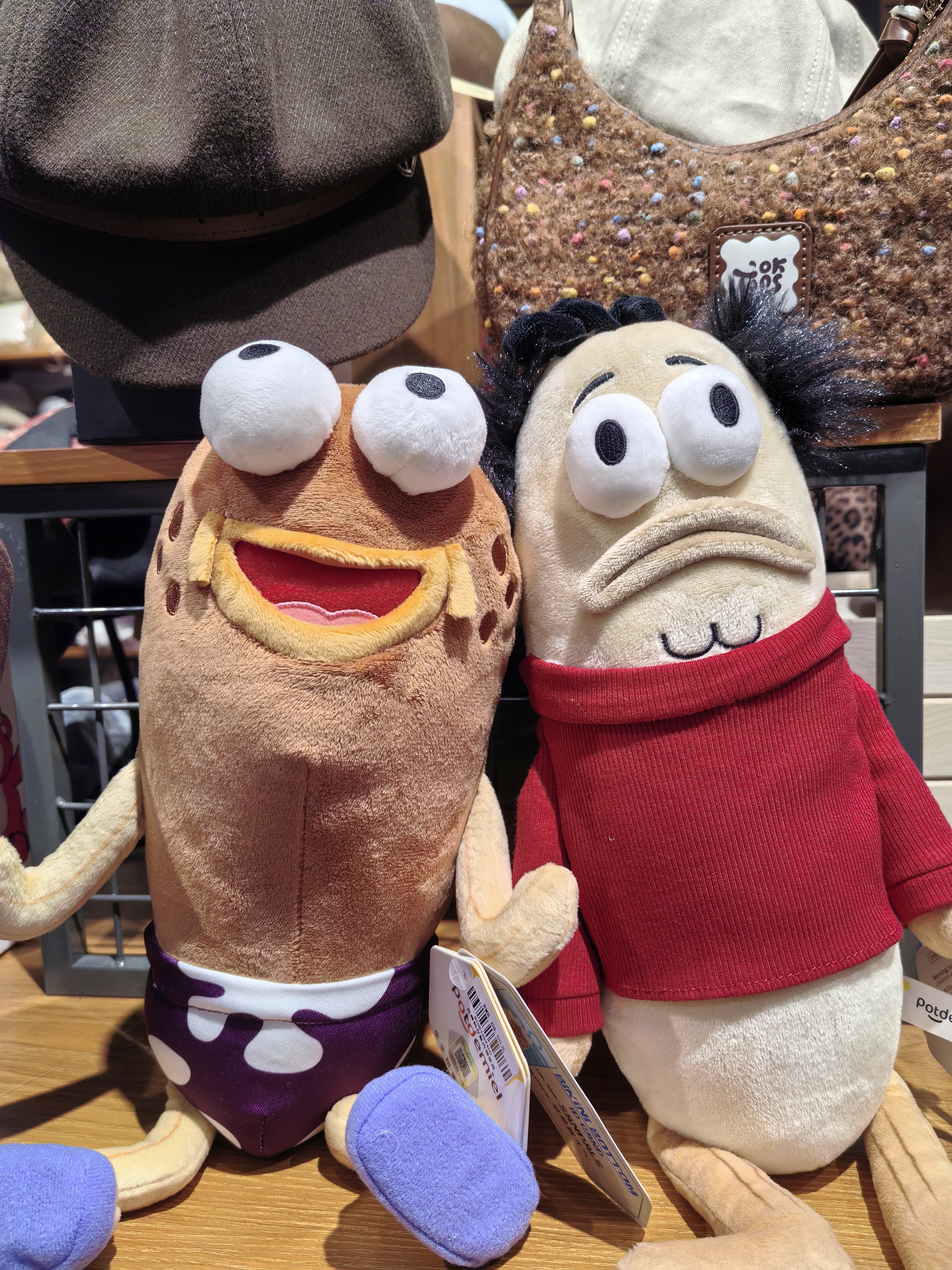 代購-海綿寶寶系列 比奇堡居民 大隻玩偶 娃娃 4款