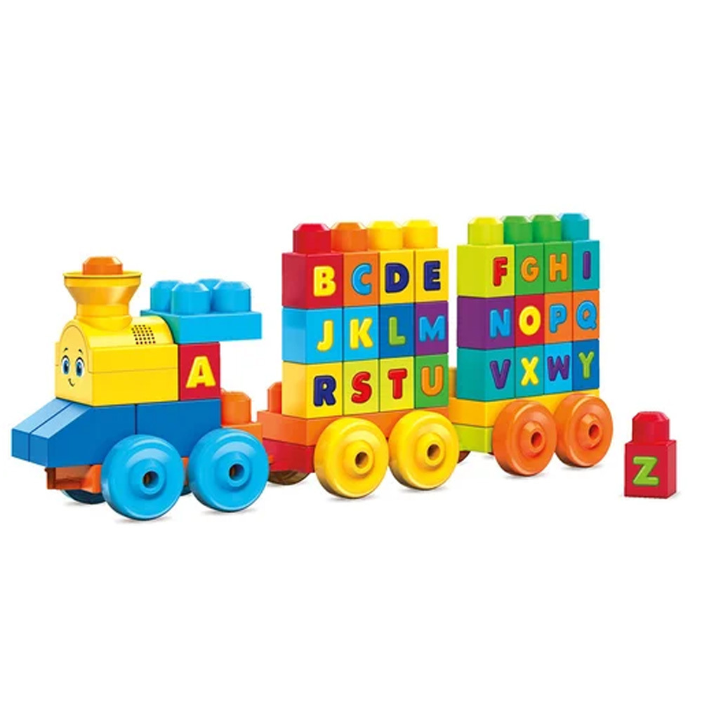 費雪美高積木音樂字母學習火車
