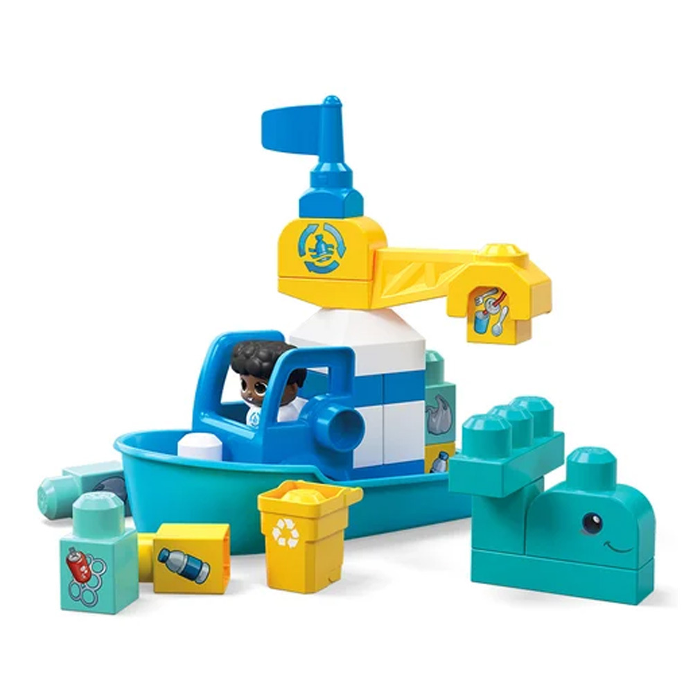 費雪美高海洋環境維護積木組