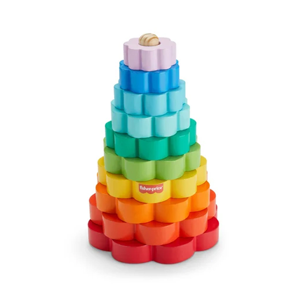 費雪木製彩虹套圈