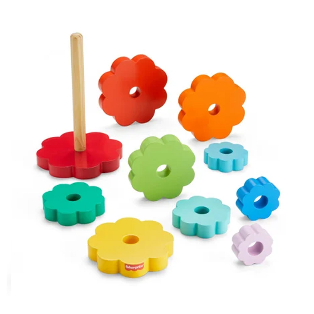 費雪木製彩虹套圈