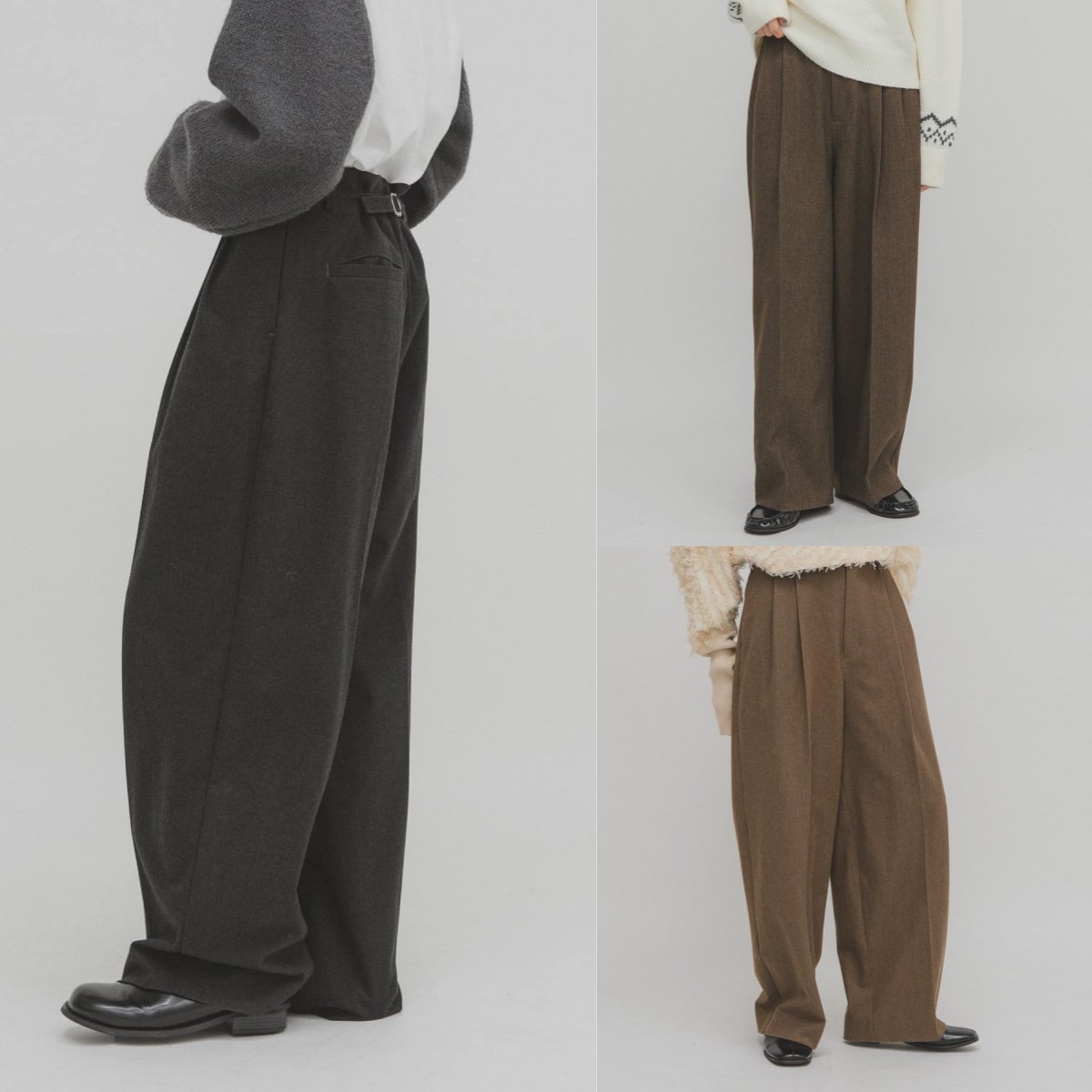 先行特價預購┃日本 KBF 毛呢 長褲