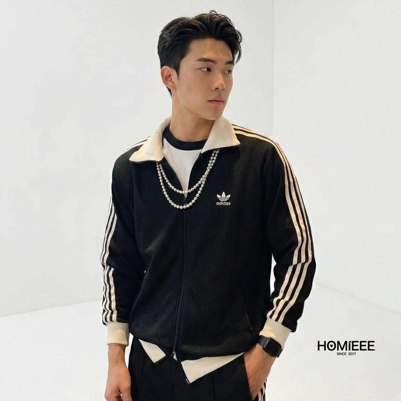 Adidas Waffle BBTT 外套 立領外套 華夫格 男女款 [JW0110] [JW0109]