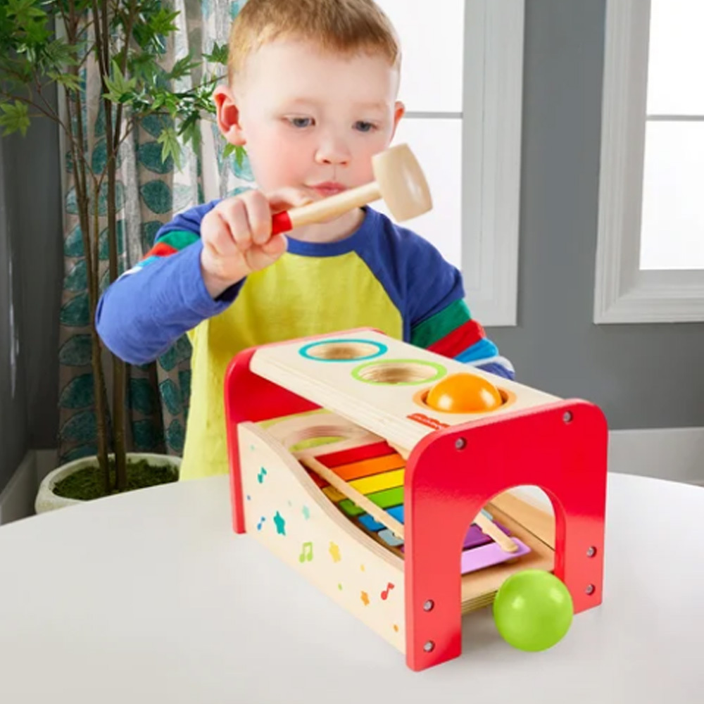 費雪木製音樂敲敲樂