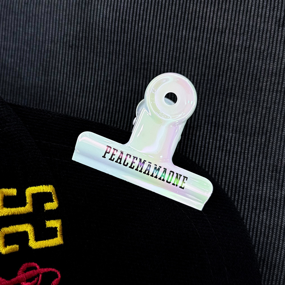 G-Dragon x MAMA x Peaceminusone Bulldog Clip 珍珠白 山型夾 MAMA-Bulldog Clip