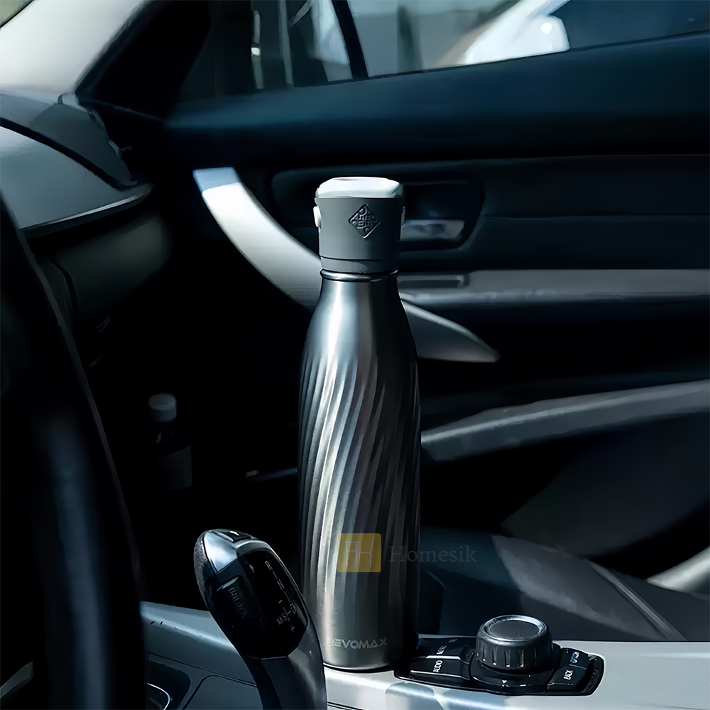 Cola 系列超級保溫瓶 500ml 天際灰 (71076) 316不銹鋼 無螺紋杯蓋專利設計