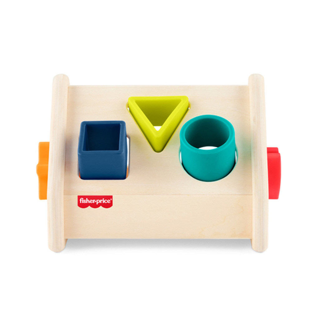 費雪木製形狀分類積木盒
