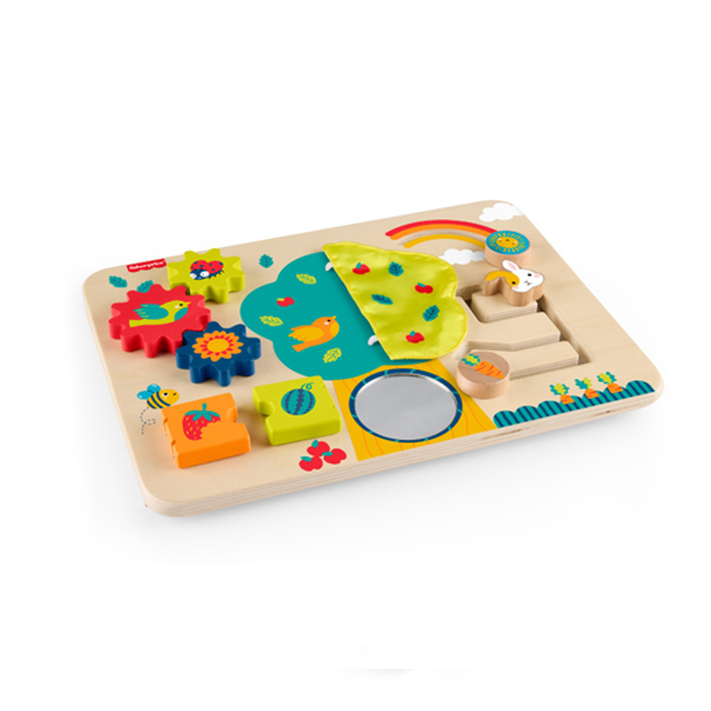 費雪木製忙碌板