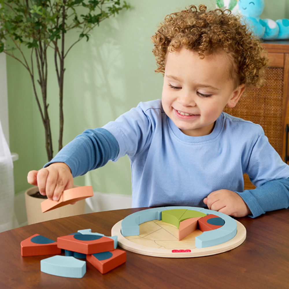 費雪木製瓢蟲拼圖