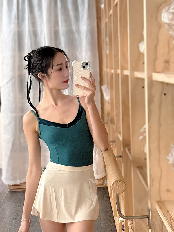 俄羅斯 Grishko【GR-DA5025 細肩帶舞衣】可放胸墊