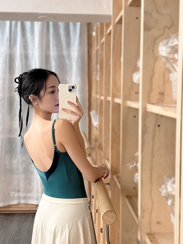 俄羅斯 Grishko【GR-DA5025 細肩帶舞衣】可放胸墊