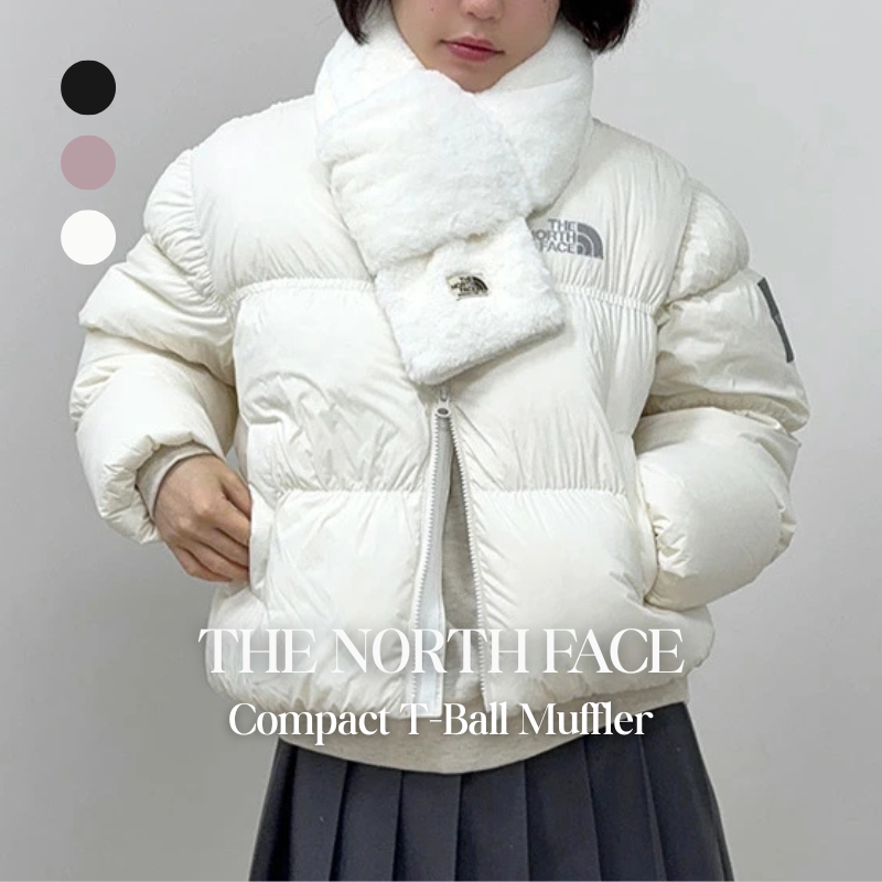 【代購】THE NORTH FACE Compact T-Ball Muffler｜輕量保暖圍巾｜ 不易塌扁｜秋冬必備