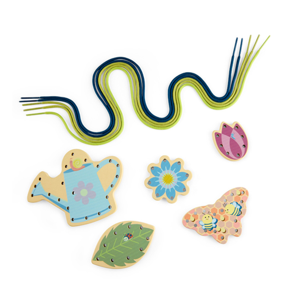 費雪木製花園穿線遊戲組