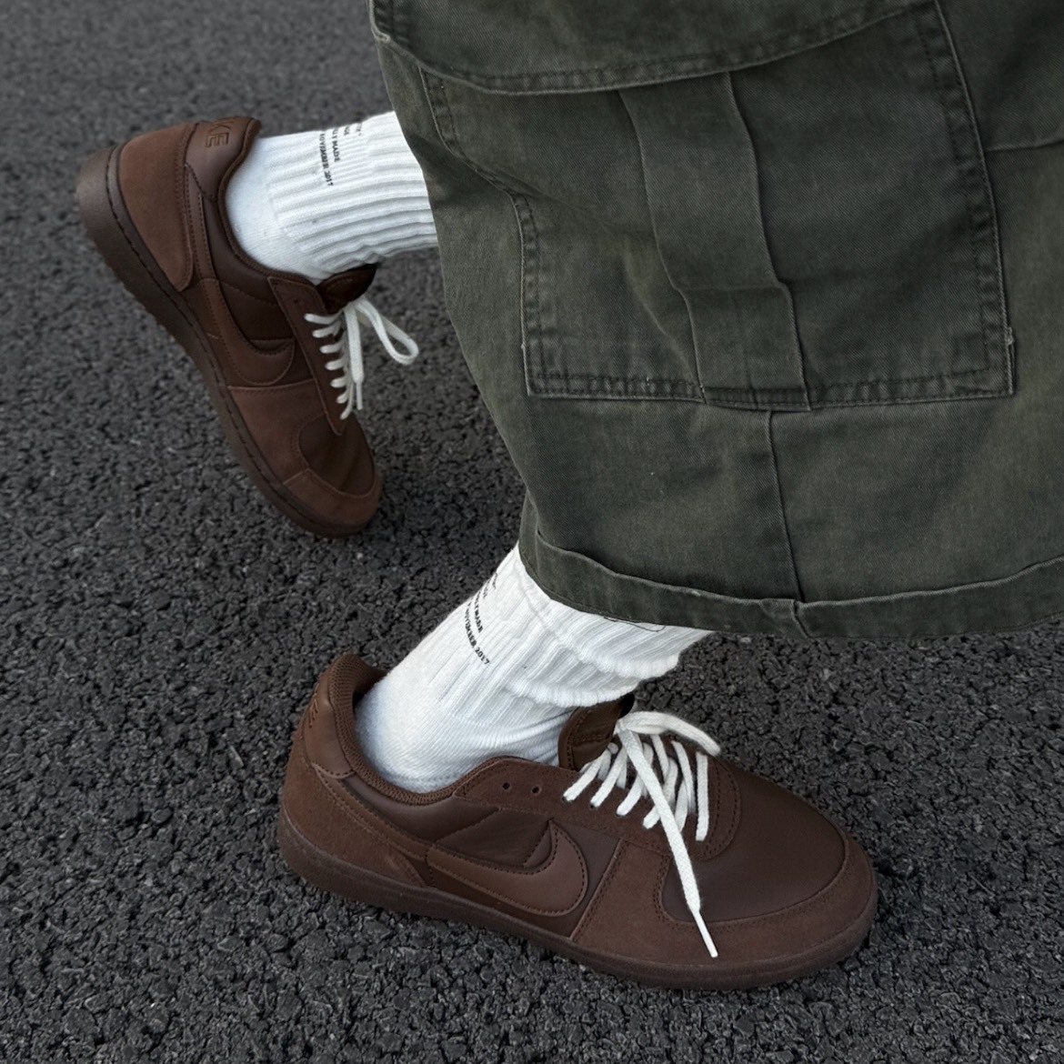 【代購】NIKE Field General｜復古德訓鞋 × 麂皮美拉德棕｜男款休閒運動鞋