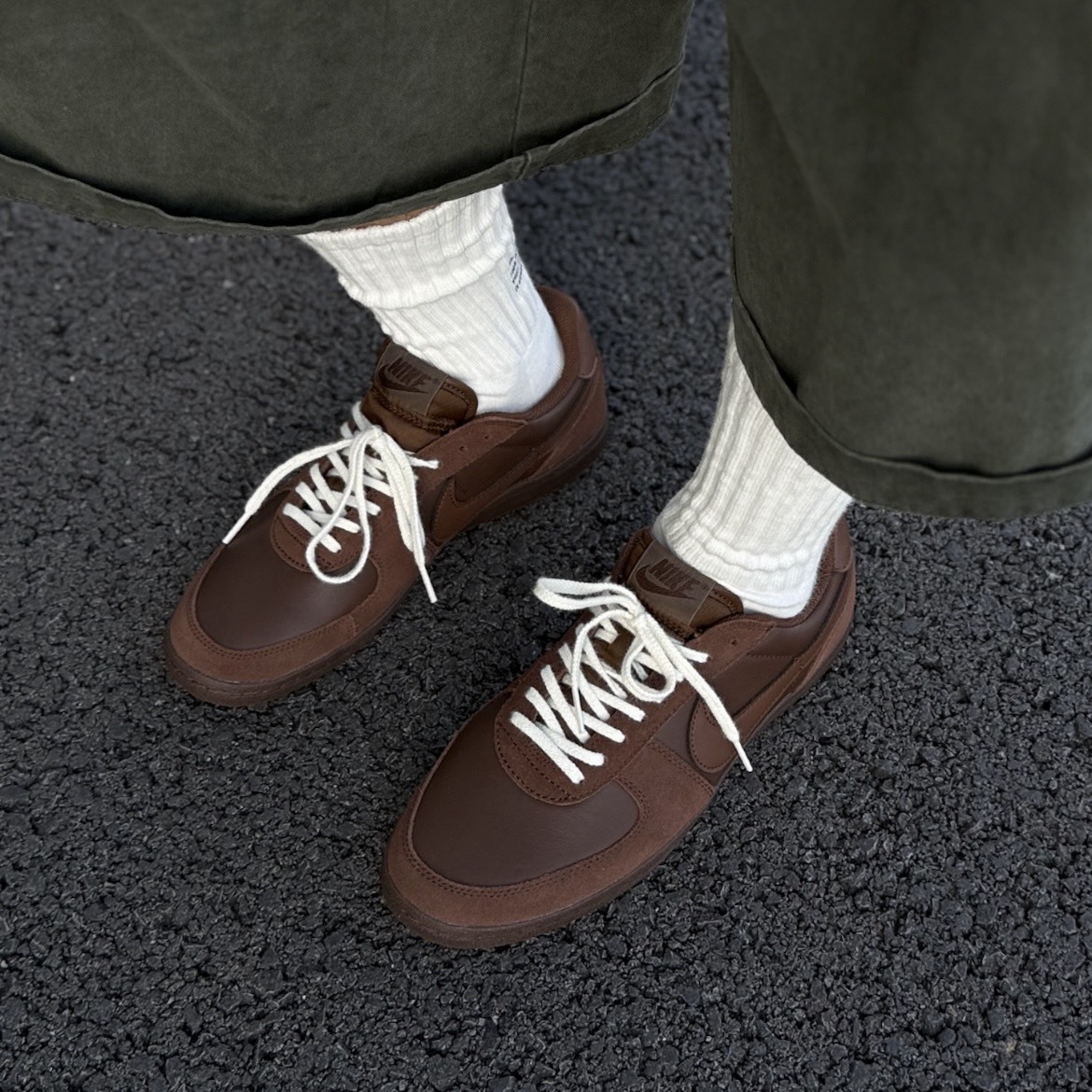 【代購】NIKE Field General｜復古德訓鞋 × 麂皮美拉德棕｜男款休閒運動鞋