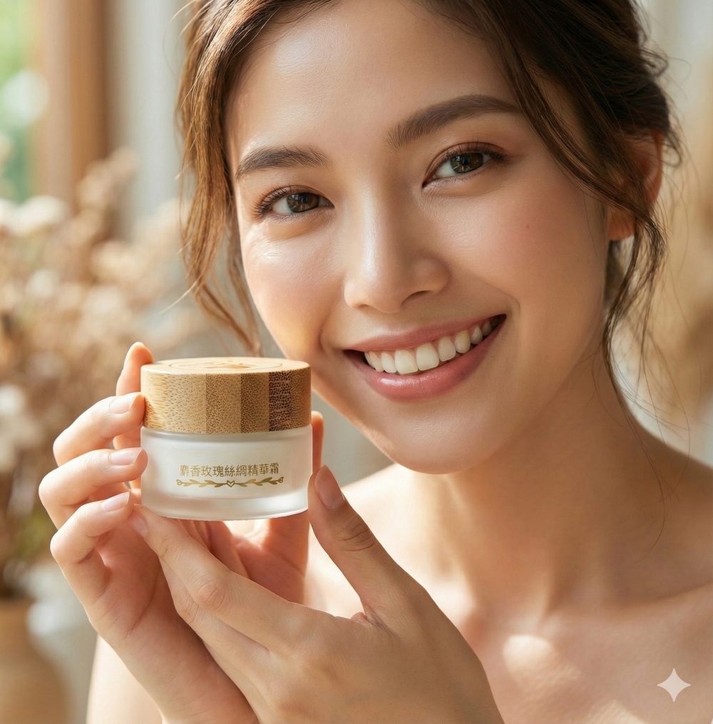 麝香玫瑰絲綢精華霜30ml