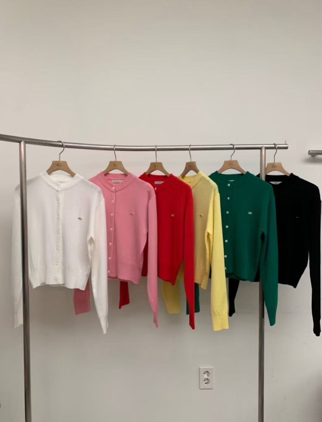 BM5365 簡約小圓領針織外套