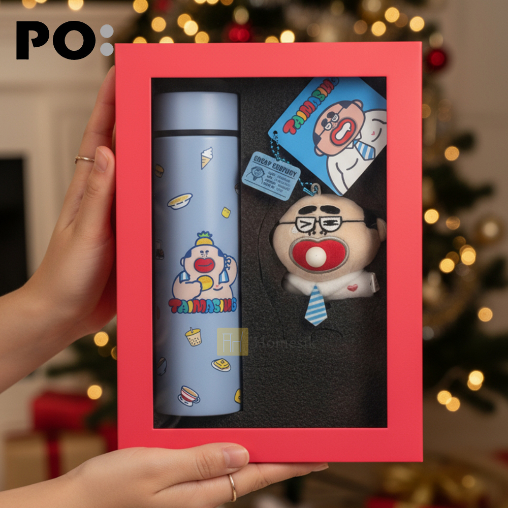 PO: x 大麻成聯乘限量版智能温度感應保温杯禮盒 (含經理出氣掛飾) PO:119