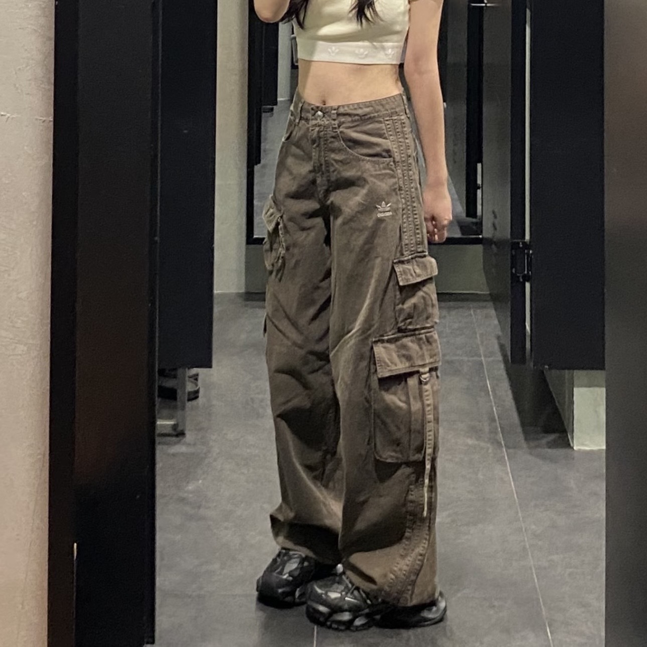 ADIDAS ESSENTIALS MULTIPOCKET PANT 復古 工裝褲 愛迪達 KD4113