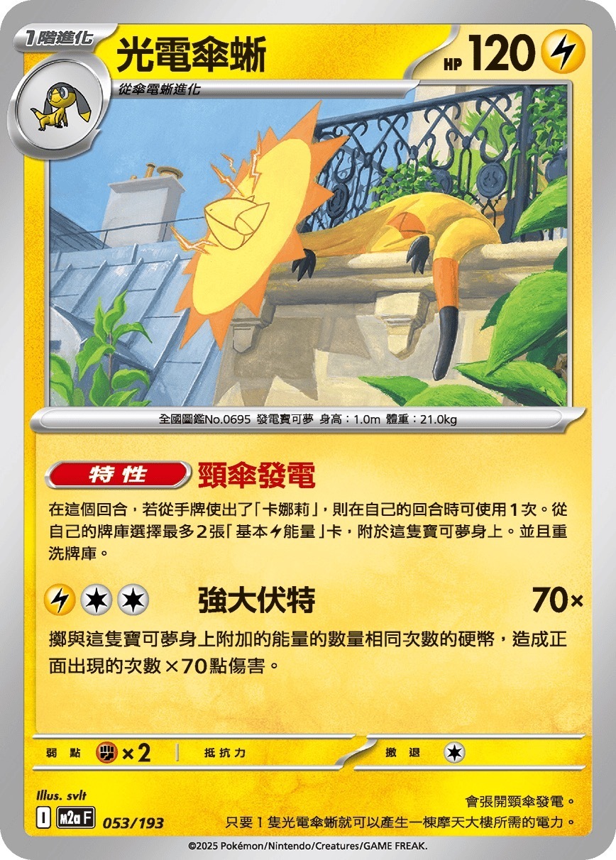 M2aF 053/193 光電傘蜥