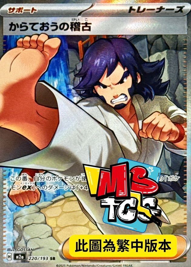 M2aF 220/193 空手道王的演練