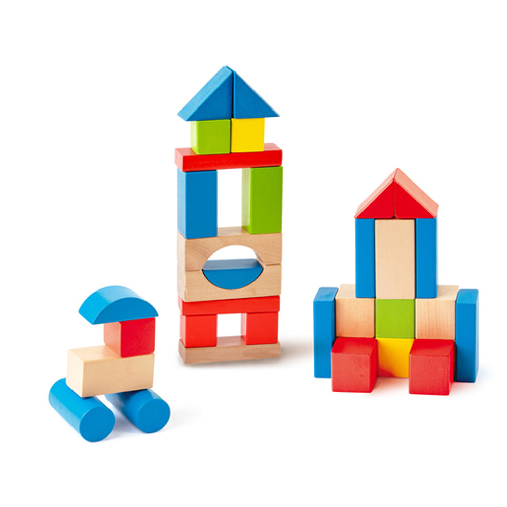 HAPE彩虹積木組(50件組)