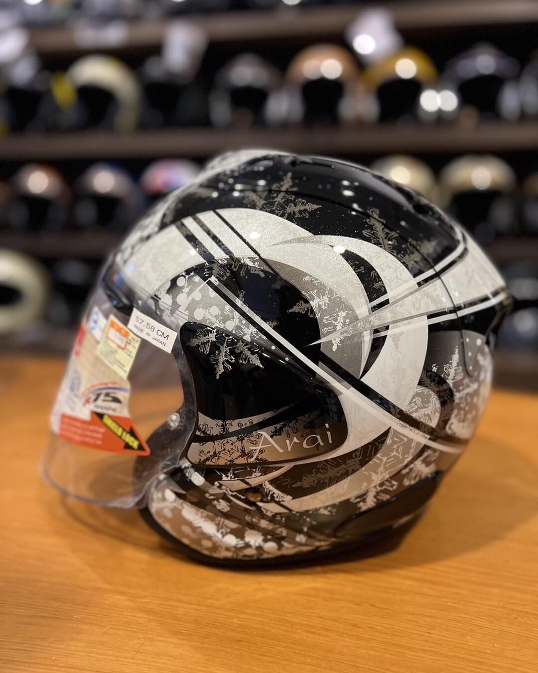 ARAI VZ-RAM SNOW DOME BLACK 3/4安全帽 公司貨