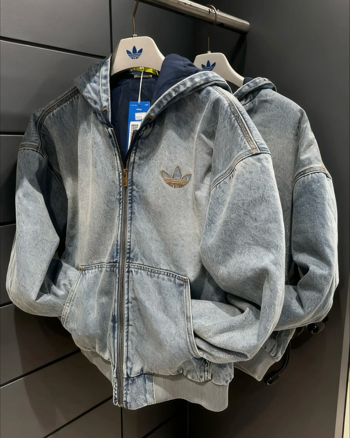 (預訂) Adidas Washed Denim Jacket