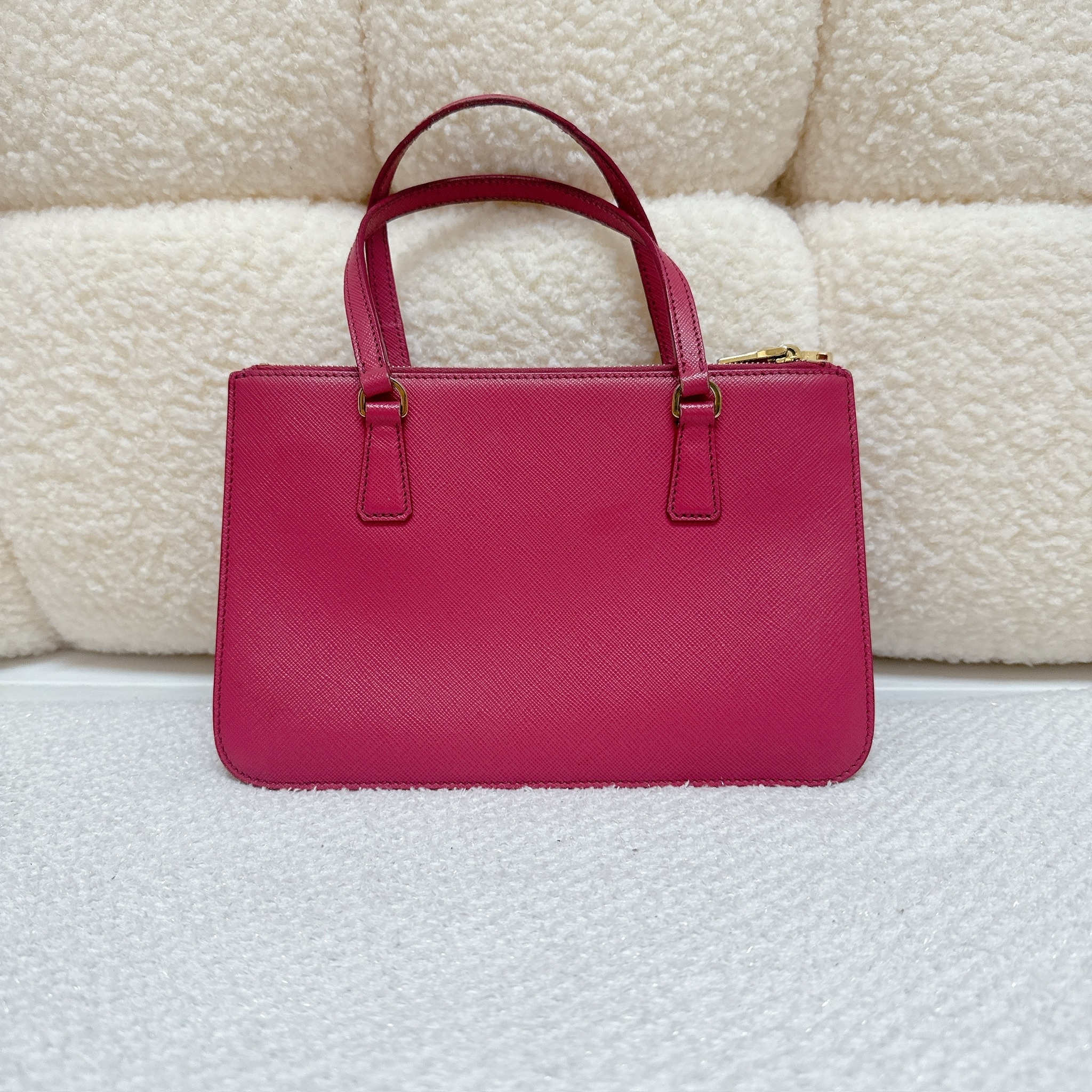 Prada Galleria Bag - Pink / Ghw