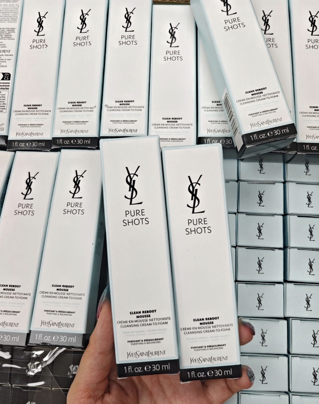 🖤好貨快閃🖤Ysl聖羅蘭夜皇后洗面奶30ml中樣