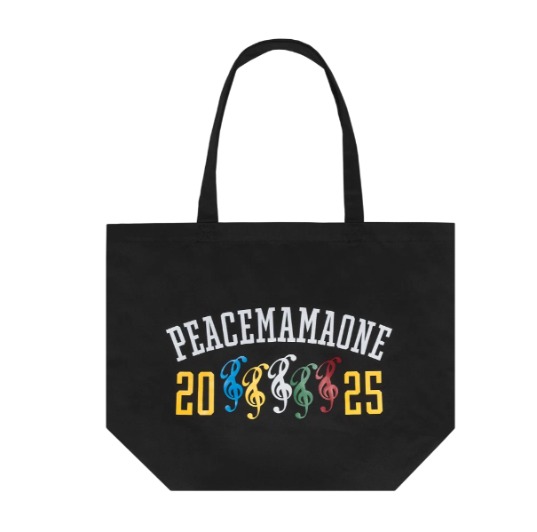 Peace Minus One x 2025 Mama Awards Peace Mama One 環保袋（黑色）