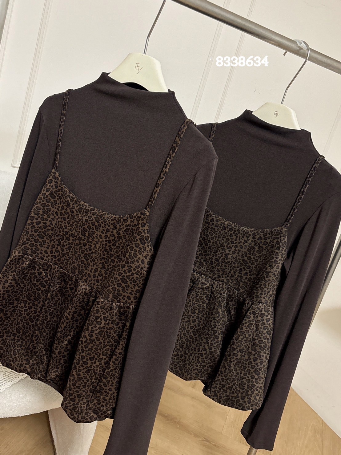 兩件式豹紋上衣 RF8338634