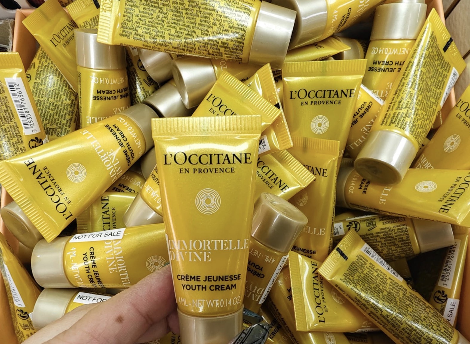 L'occitane歐舒丹蠟菊精油面霜4ml