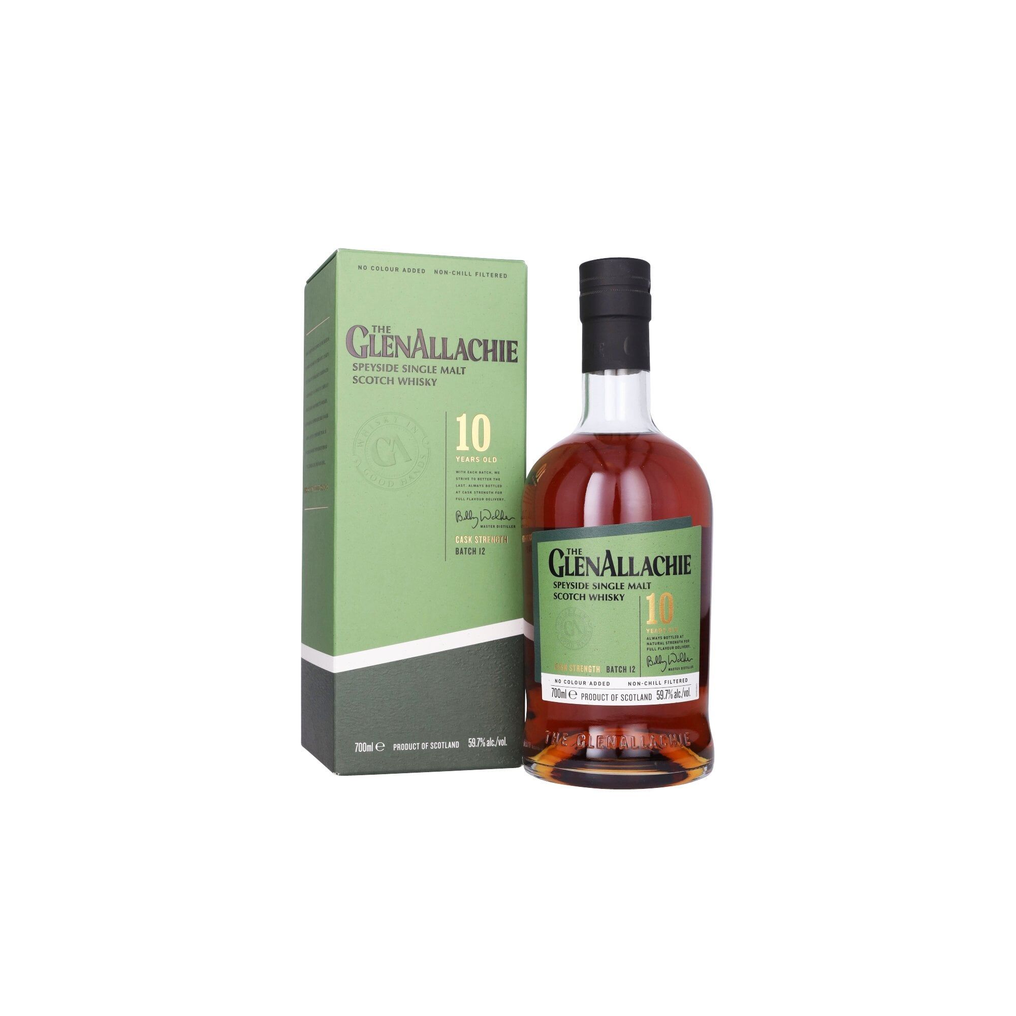 The Glenallachie 10年Cask Strength Batch 12 單一麥芽蘇格蘭斯佩塞威士忌 (700ml) [禮盒裝]