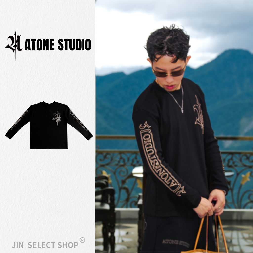 ATONE LOGO WAFFLE LONGSLEEVE 華夫格薄長袖 印花 長T A2102