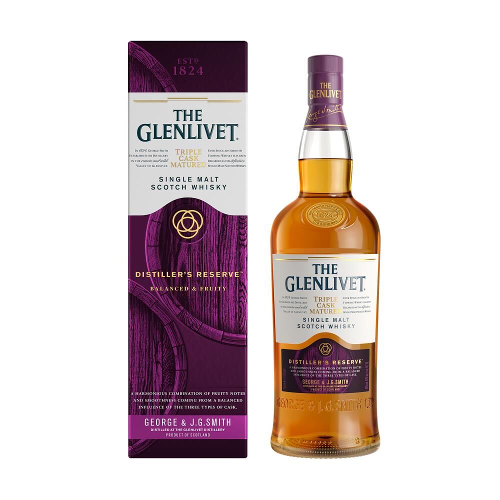 格蘭利威 The Glenlivet Master Distiller's Reserve Single Malt Scotch Whisky (1000ml)[禮盒裝]