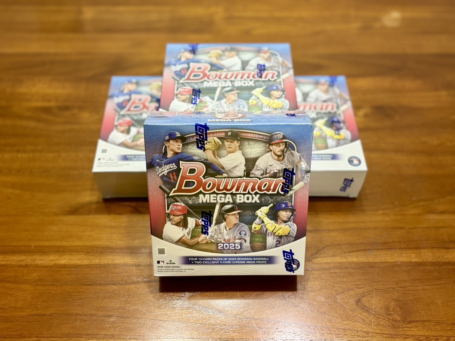 Topps 2025 Bowman Baseball Mega Box 球員卡 卡盒